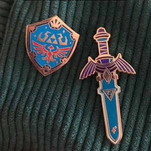 Zelda Items Hard Enamel Pins Zelda Breath of the Wild 