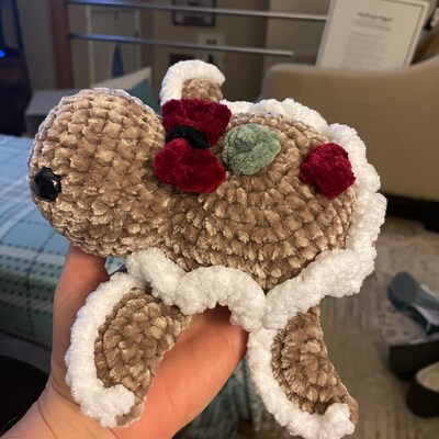 Gingerbread Turtle Pattern Crochet PDF Download Beginner Friendly ...