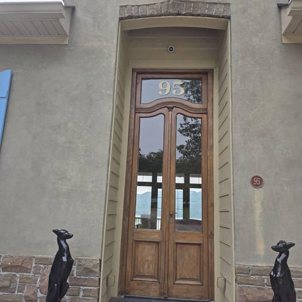 Transom Window Lettering Transom Address Numbers - Color Options - House Home Building Office ...