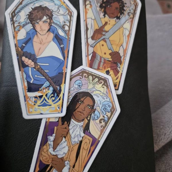 Castlevania Coffin Stickers - Etsy