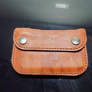 Leather Mini Trucker Wallet Laser Cut Pattern (digital Download