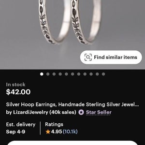 Comprador Etsy adicionaram uma foto da sua compra