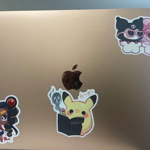 Cute Cats Waterproof Vinyl Sticker Kawaii Chibi Art Kitten Animal ...