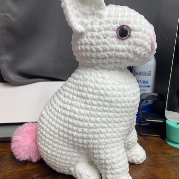 Crochet Pattern Realistic Bunny Rabbit Amigurumi English PDF - Etsy