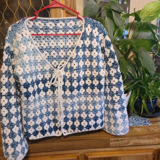 A customer's finished Harvest Hues Crochet Collection