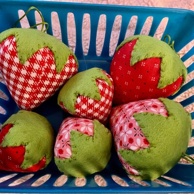 Juicy Berries Stuffed Strawberry PDF Pattern - Etsy