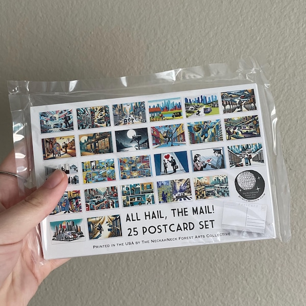 World Travel Postcard Set - Set of 25 Postcards - Vintage - Travel ...