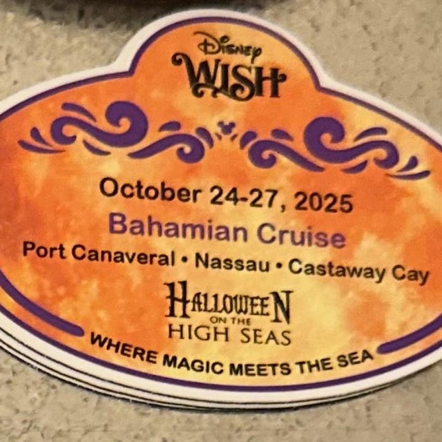 Disney Cruise Line Name Tag Personalized Disney Cruise Door Magnet