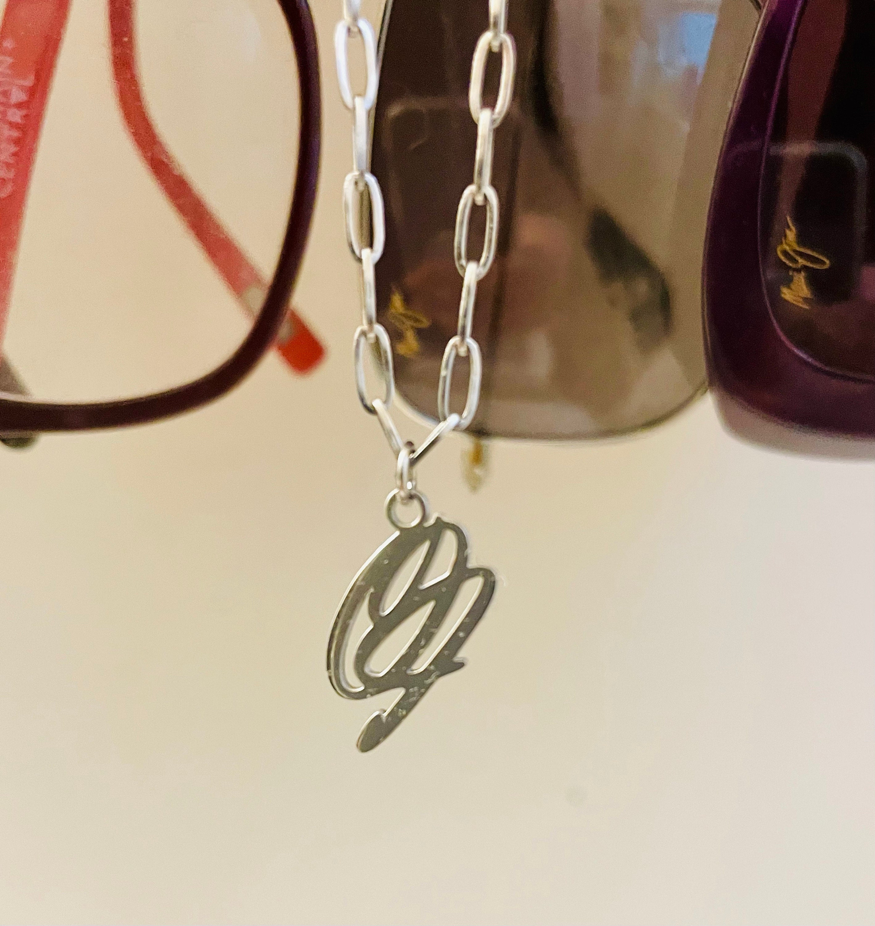 Personalized Two Initial Necklace, Custom Couple Letter Necklace, Double Letter Pendant Jewelry, Christmas Gifts, Gift for Her