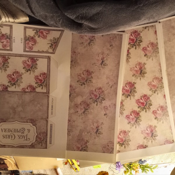 Ephemera, Box, Shabby Chic, Junk Journal, Pastel, Storage, My Porch ...