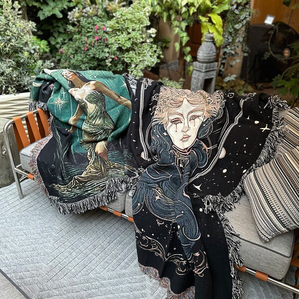 Rustic Rider Woven Blanket main image 1