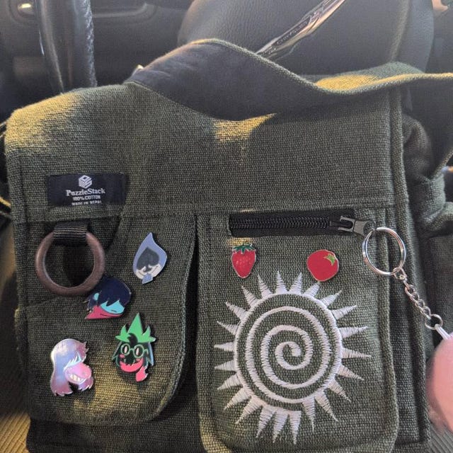 極美品✦MP Embroidery Casual Messenger Bag Mexican Embroidered Messenger Crossbody Shoulder Bag Bolsa