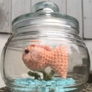 Crochet Pattern No Fuss Fish, Amigurumi Goldfish Pattern Inc US and UK ...