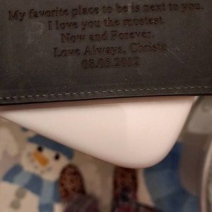 Etsy buyer added a photo of their purchase