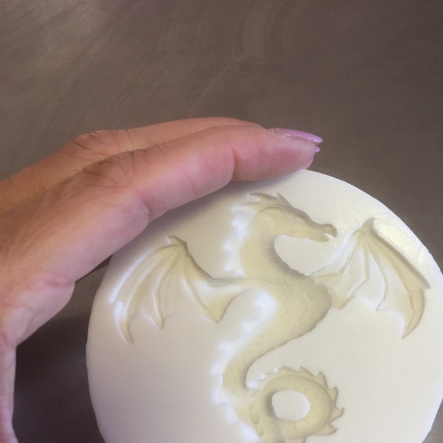 Dragon silicone mould (mold) - 'Chinese Dragon (Left)' by FPC Sugarcraft |  resin mold, fimo mold, polymer clay mold, soapmaking mold C075