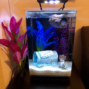 Aquarium Decor Aquarium House Aquarium Tunnel Tank Decor Hand-formed