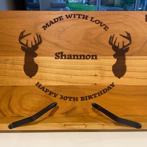 James added a photo of their purchase