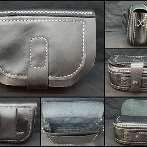 PDF Patterns / Leather Belt Pouch Templates Video Tutorial PDF Files - Etsy