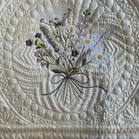 Wild Flower Bouquet Machine Embroidery Design Set, 2 Easter Floral ...