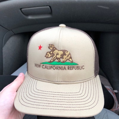 NCR Hat New California Republic Brown Tan Trucker Snapback - Etsy