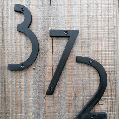 Art Deco House Numbers, Address Numbers - Etsy UK