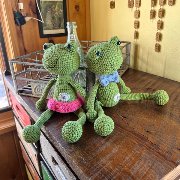 Handmade Crochet Newborn Sleeping Teddy Bear Gift Set (3pc) – Baby Shower Gift main image 0