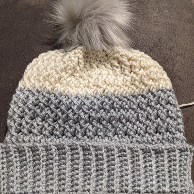 CROCHET PATTERN the Dani Crochet Beanie Pattern Double Brim - Etsy