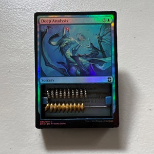 Deep Analysis FOIL MTG Life Counter Abacus-style - With Stand - Etsy