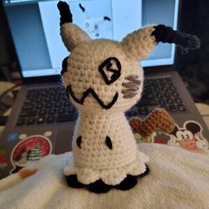 PDFファイル ミミッキュのあみぐるみかぎ針編みのパターン - Etsy 日本