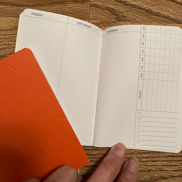 JIBUN Techo Weekly GRID Regular Traveler's Notebook Vertical Japanese ...
