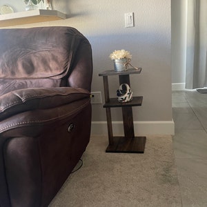 Small Wooden Side Table With Storage Shelf Classic Simplistic End Table ...