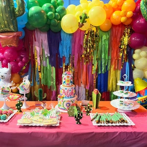 Mexican Fiesta Backdrop/taco Party Backdrop/colorful Backdrop - Etsy
