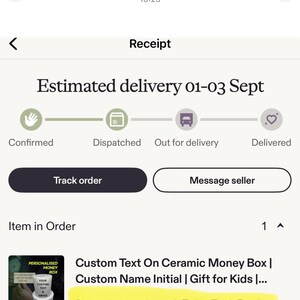 Kelly added a photo of their purchase