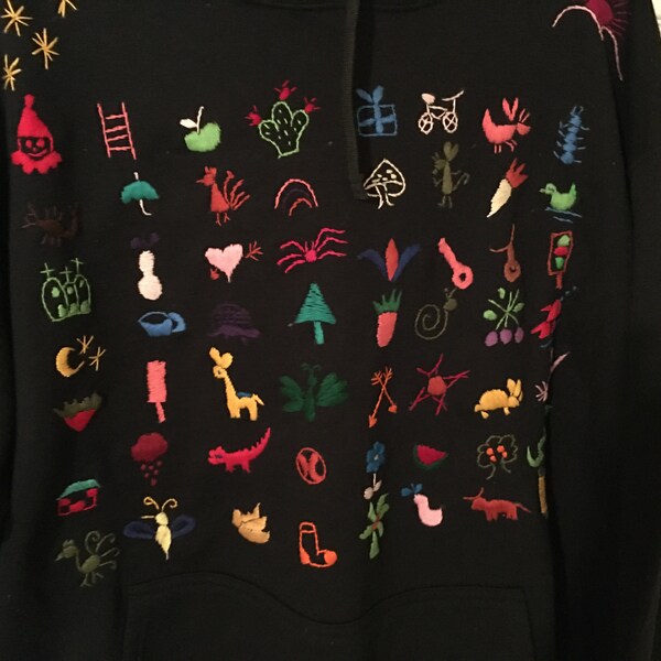 *SALE* Vintage Hand Embroidered Mexican Dress