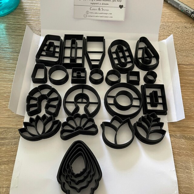 Cortadores Arcilla Polimerica Kit 227 Piezas Para Pendientes De