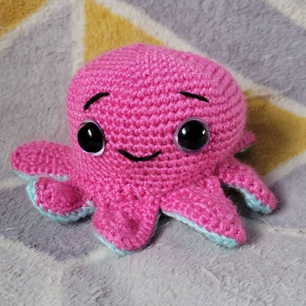 PATTERN: Crochet Reversible Octopus Pattern - Etsy