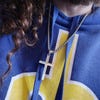 Medium Silver Cross | 18 Curb Chain – Hi Ho Silver