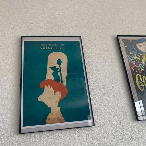 Ratatouille Minimalist Movie Art Print Poster Wall Art - Etsy