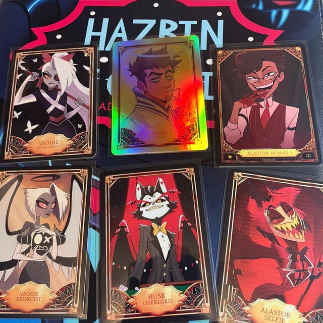 ALASTOR Hazbin Hotel - Card Fanmade - Etsy