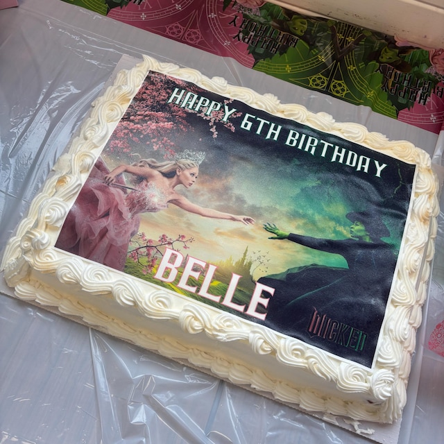 Wicked Cake topper - Name and Age Personalised