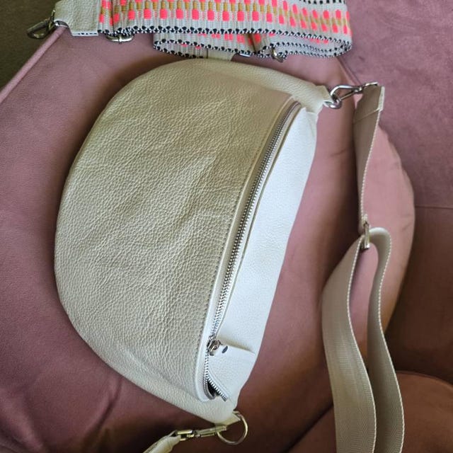 E.B.M[イービーエム] Suede Belt Bag Fanny Pack Suede for Women, Belt Bag With Wide