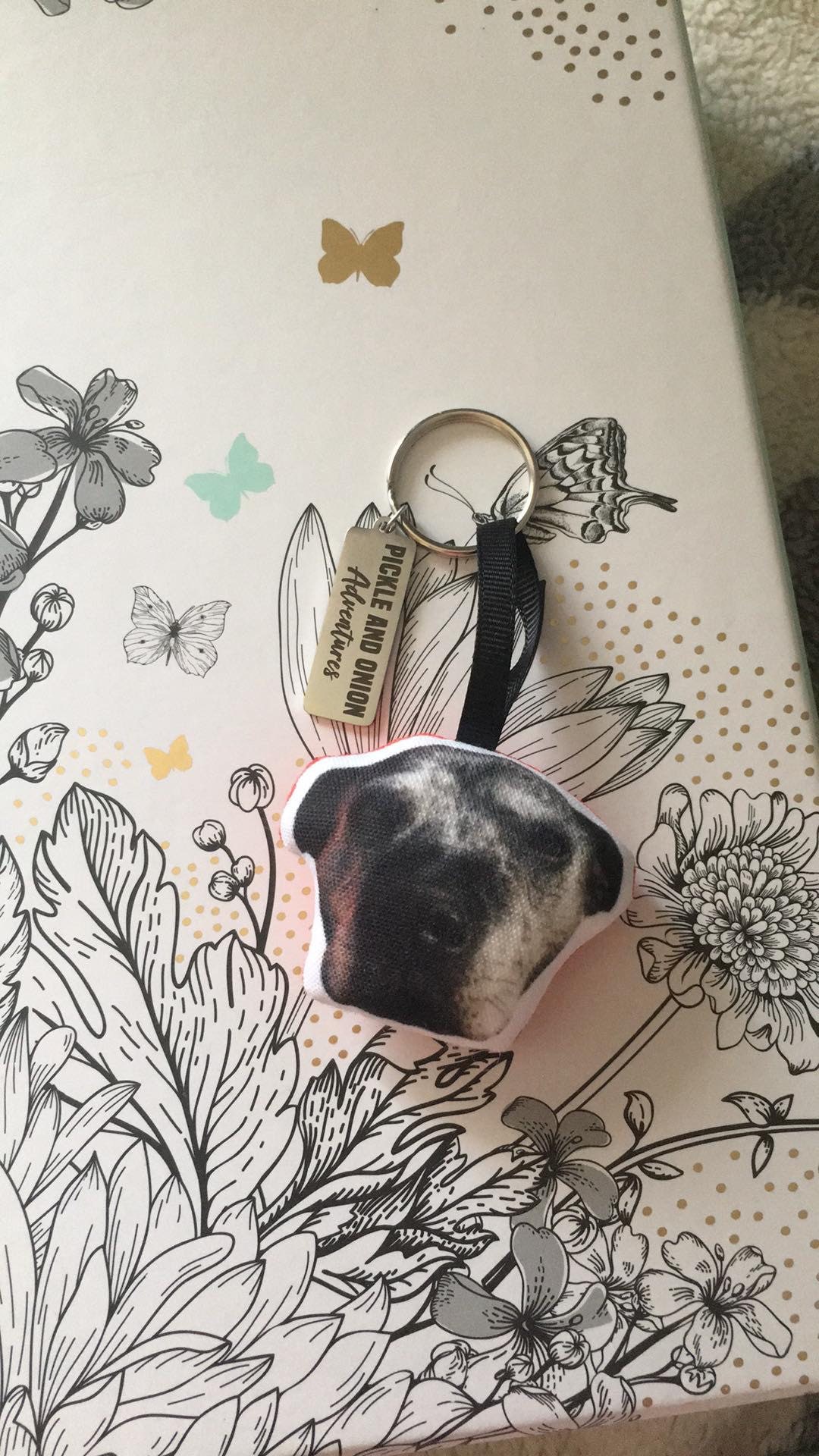 Custom Pet Head Keyring / Keychain - dog, cat, animal, photo, dog gifts, personalised dog keyring, personalised dog gifts, dog keyring, cute