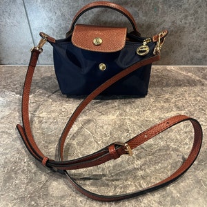 Bag Transformation for Longchamp Straps Punch-Free Long Real Leather Wide Shoulder  Strap Crossbody Strap Bag Accessories (Color : Brown Gold Set) : :  Clothing, Shoes & Accessories