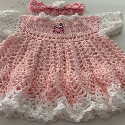 Crochet Pattern for Baby Dress Apple Blossom Baby Girl - Etsy