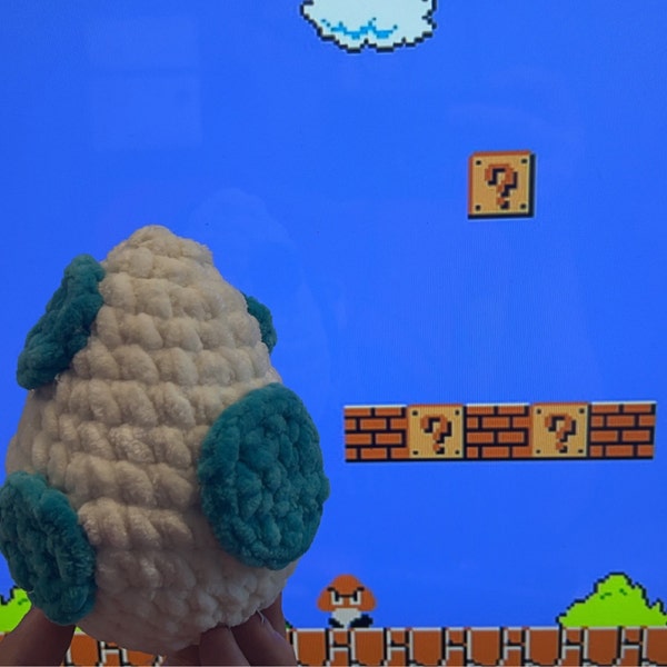Yoshi Egg Crochet Pattern PDF - Kawaii Crochet, Video Game, Nerdy ...