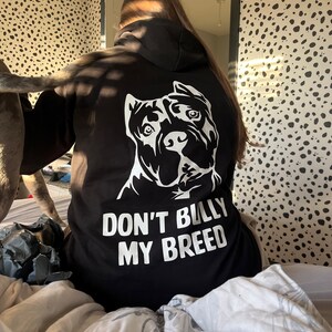 Don t Bully My Breed XL Bully Hoodies Etsy Canada
