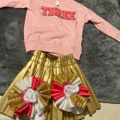 Sequin Patch Christmas Element Sweatshirt