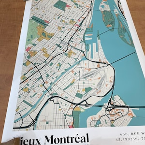 Custom Map Print, Street Names Custom Print, Custom Street Map, Custom ...