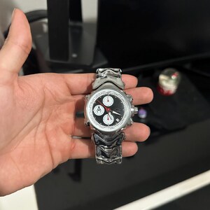 Oakley GMT Chrome Metal, Bracelt World Time Alarm Vintage Oakley GMT Chrome Metal, Bracelt World Time Alarm Vintage