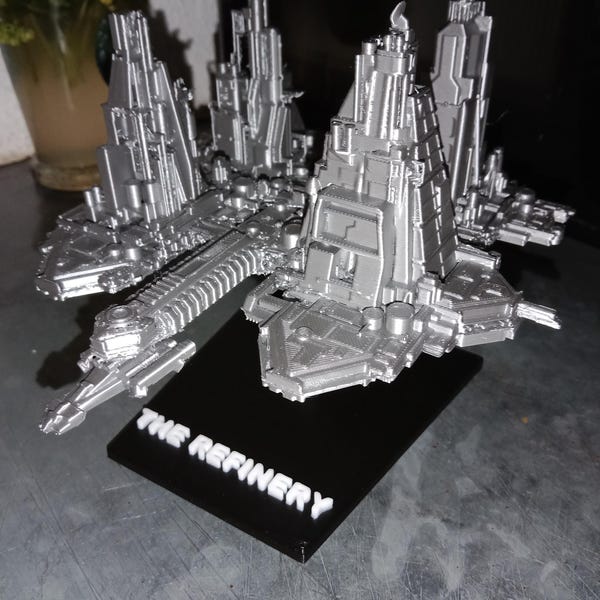 The Refinery Installation | Plastic Model Spaceship | Alien | Alien ...